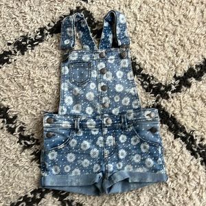 Floral Overalls